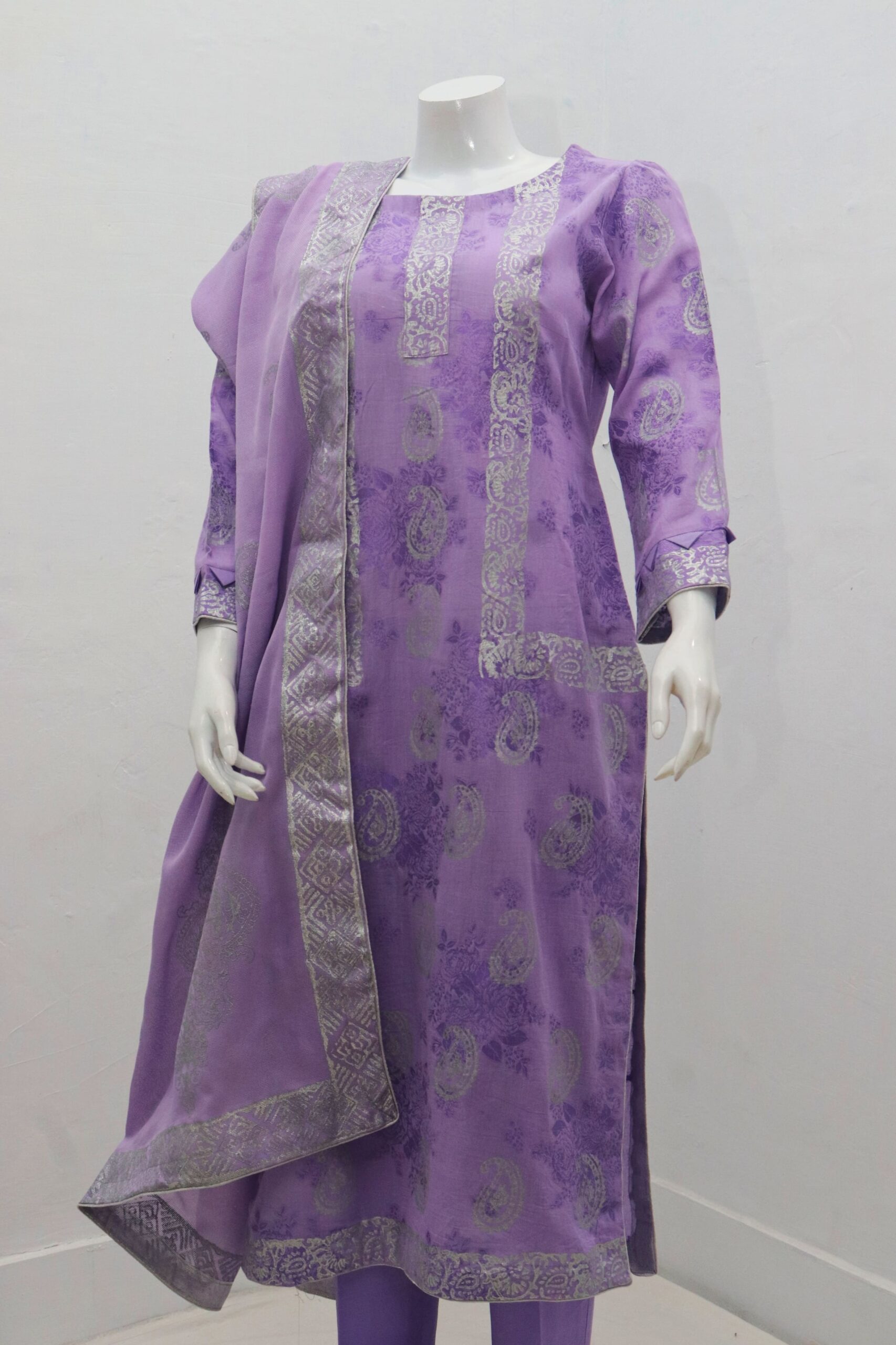 Pure Lawn Stuff Table Print Design 3 Pieces - Image 3