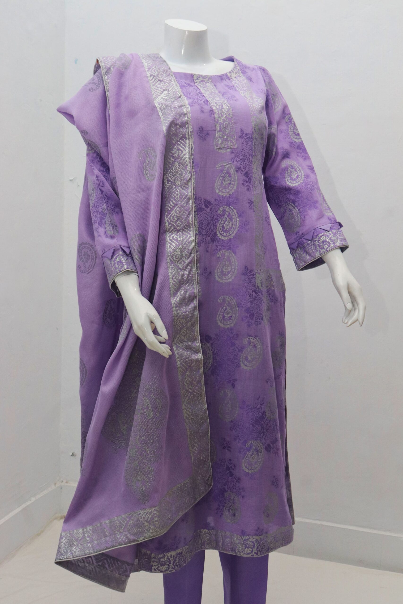 Pure Lawn Stuff Table Print Design 3 Pieces - Image 4