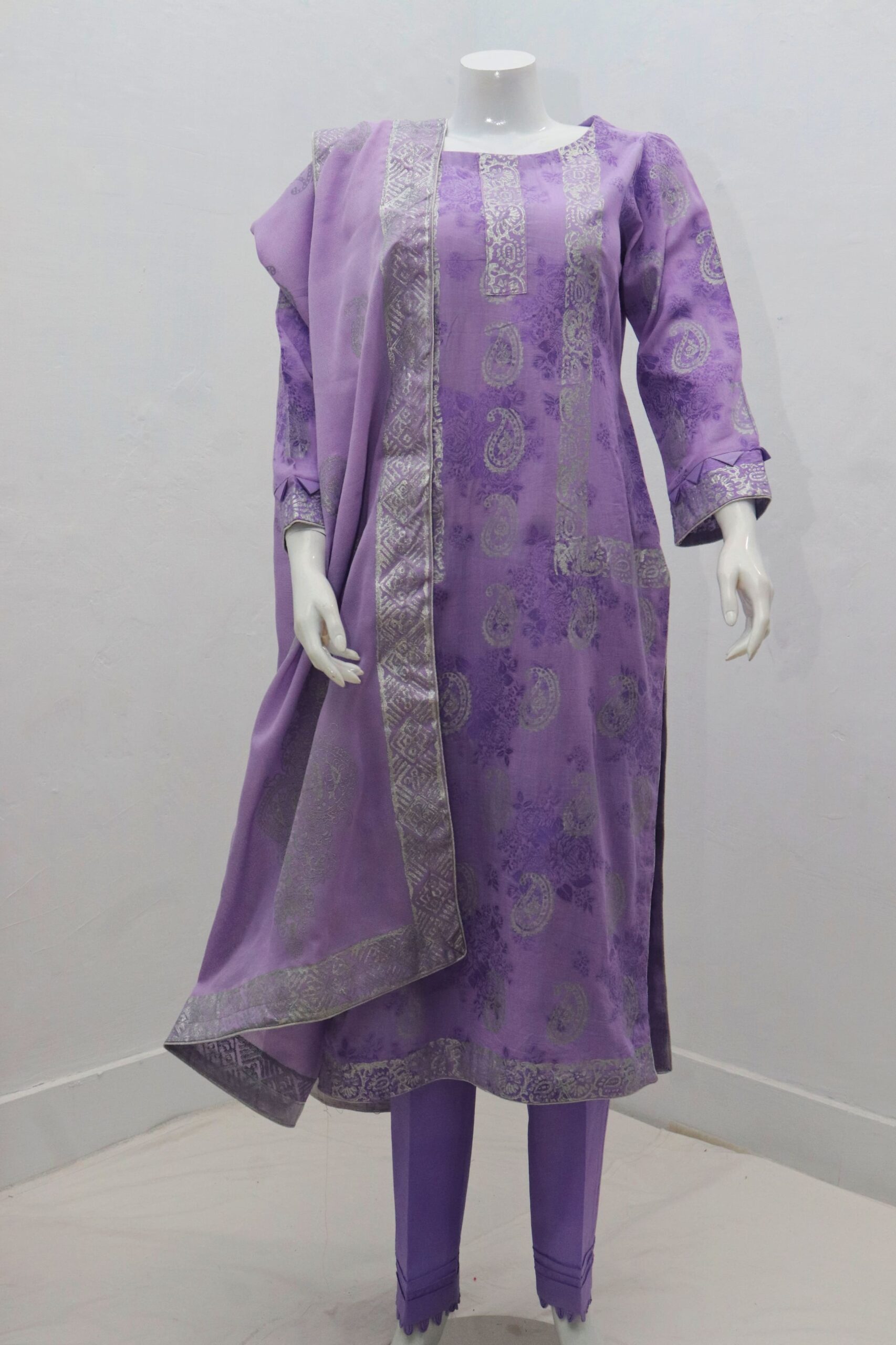 Pure Lawn Stuff Table Print Design 3 Pieces