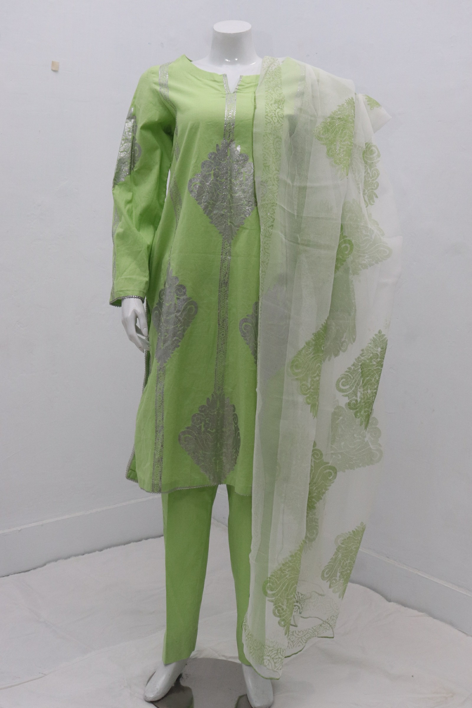 Pure Lawn Stuff Block Printing Design 3 Pieces