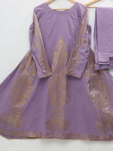 Pure Lawn Stuff Block Print Design 2 Pieces