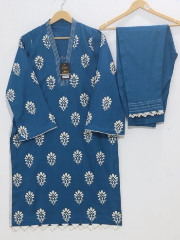 Pure Lawn Stuff Block Print Design 2 Piece