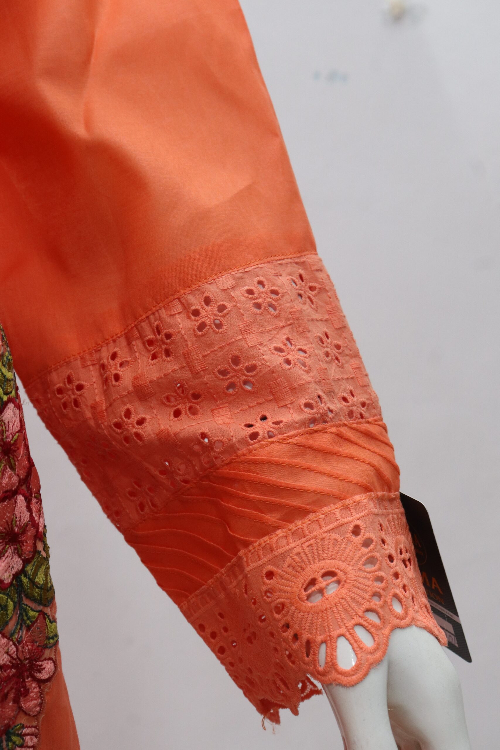 Pure Lawn Stuff Chikankari & Embroidrey Patch Design 3 Piece - Image 7