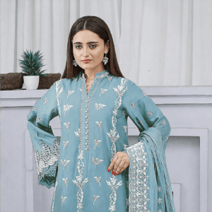 Zarmeen-Emaan-ZE-800-Premium-Embroidered-Lawn-Slate-Blue